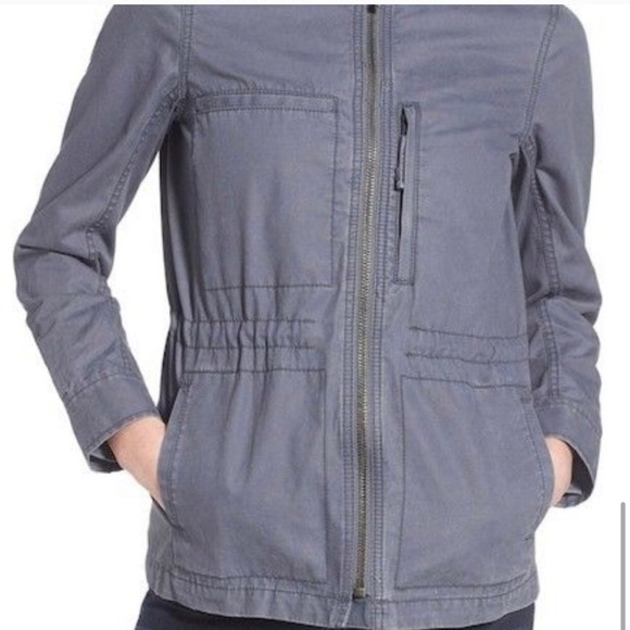 Madewell Fleet Utility Jacket XXSmall Blue Grey - Picture 2 of 16